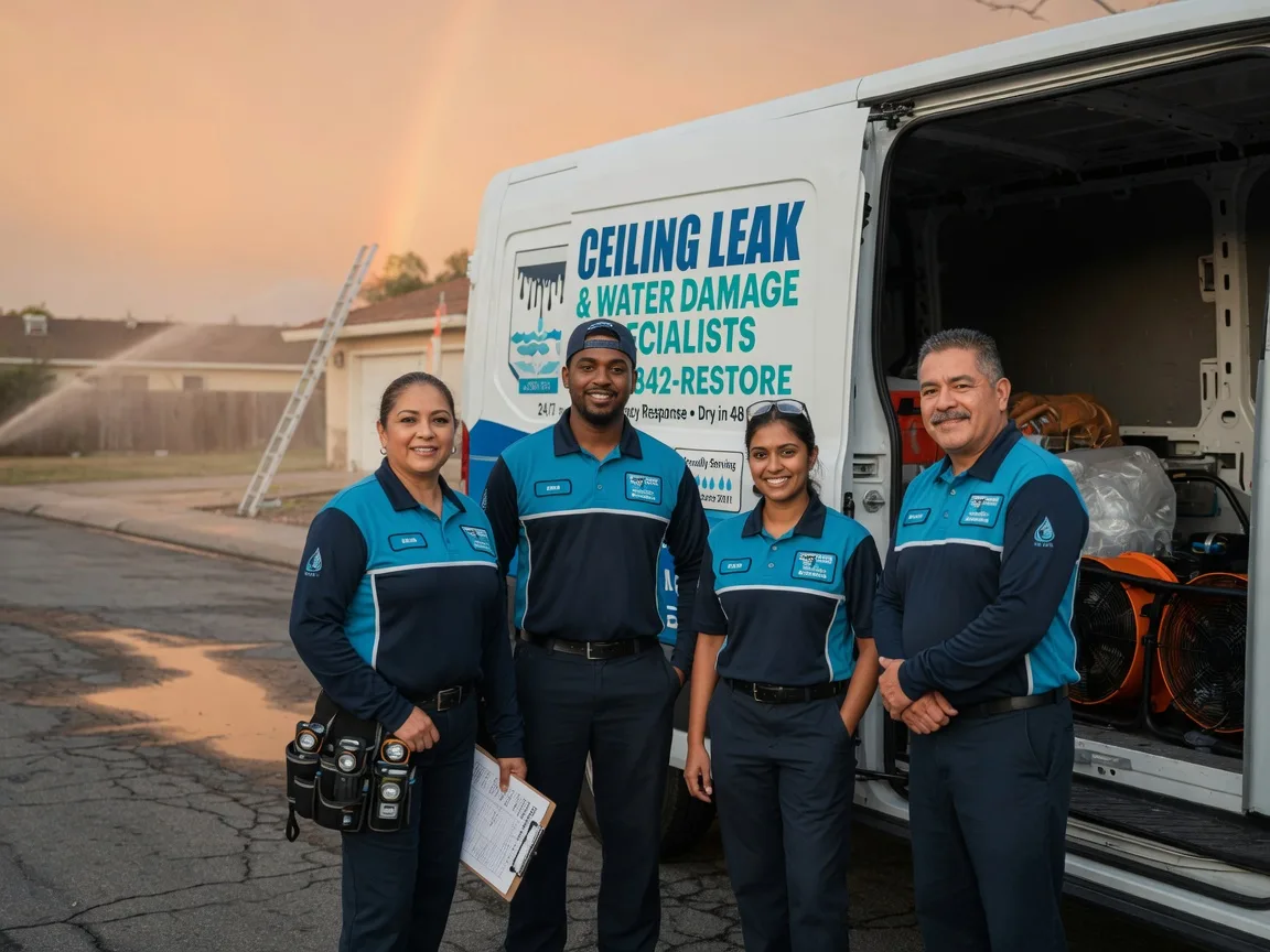 Ceiling Leak Cleanup company in North Pownal, VT